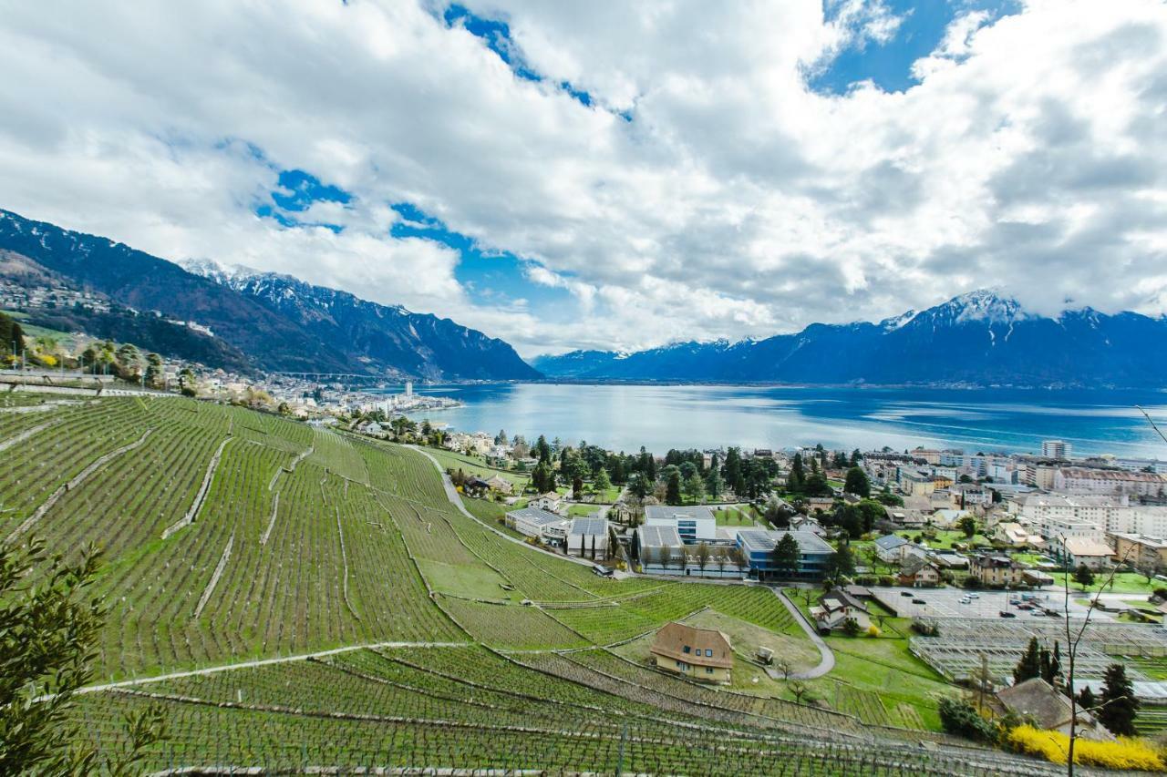 Château du Châtelard | 2 persons Apartment Montreux Exterior foto