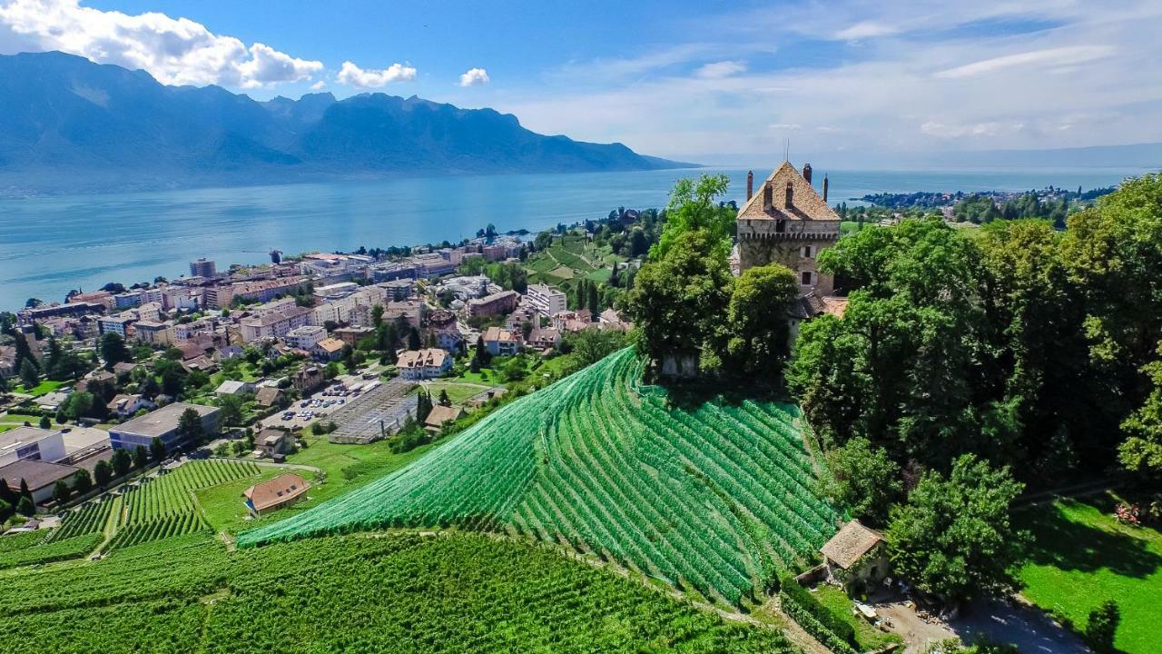 Château du Châtelard | 2 persons Apartment Montreux Exterior foto