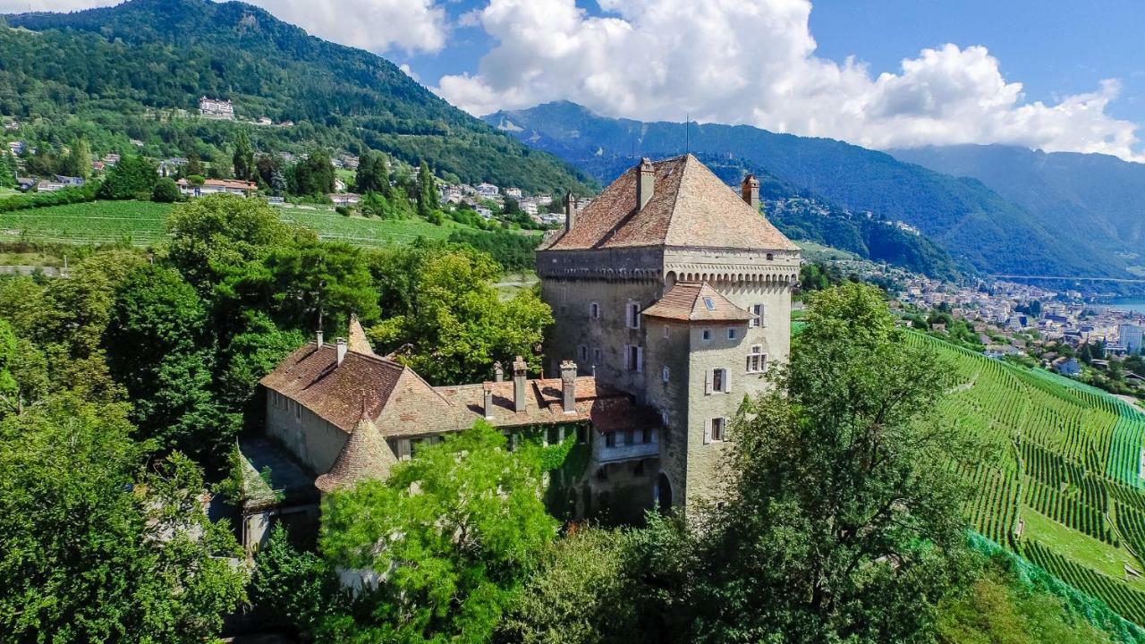 Château du Châtelard | 2 persons Apartment Montreux Exterior foto